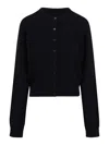 Dolce & Gabbana Cardigan In Cashmere In Black