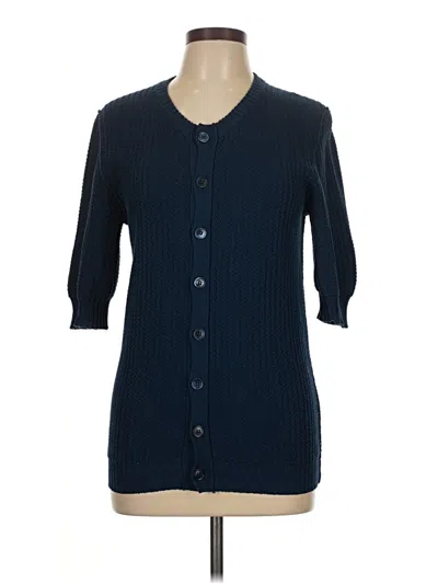 Pre-owned Dolce & Gabbana Cardigan Sweater In Blue