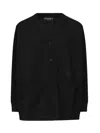 Dolce & Gabbana V-neck Cardigan With Front Pockets And Ribbed Cuffs