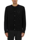 Dolce & Gabbana Button-down Cardigan In Black