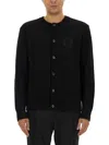 Dolce & Gabbana Button-down Cardigan In Black