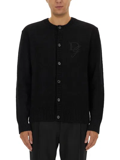 DOLCE & GABBANA CARDIGAN WITH LOGO