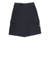 Dolce & Gabbana Cargo Bermuda Shorts In Blue