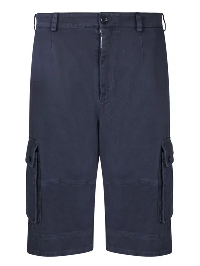 Dolce & Gabbana Cargo Blue Bermuda Shorts