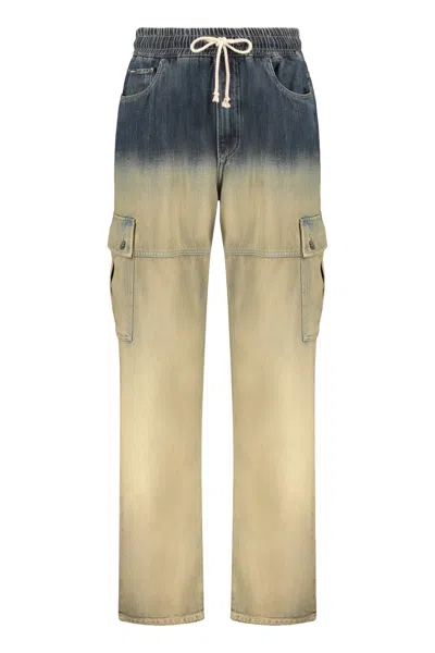 Dolce & Gabbana Cargo Jeans In Blue