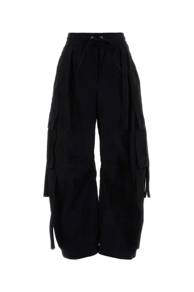 Dolce & Gabbana Cargo Pant In Cotton-blend Utility Fabric In Black