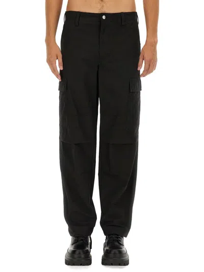 Dolce & Gabbana Cargo Pants Size 50 For Men In Black