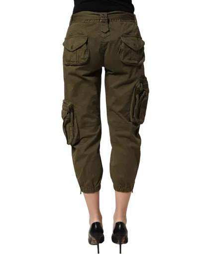 Dolce & Gabbana Cargo Pants In Green