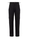 Dolce & Gabbana Cargo Pants In Cotton Black  In Black