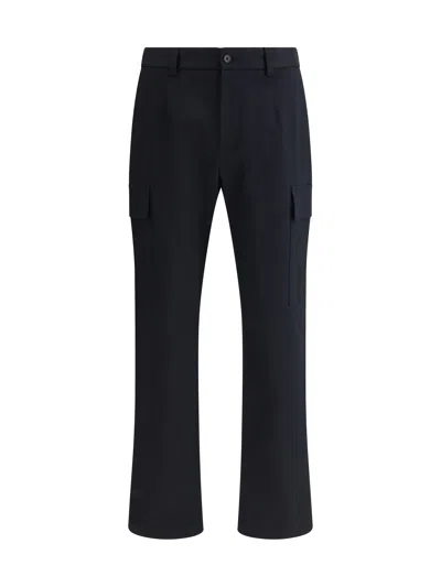 Dolce & Gabbana Cargo Trousers In Nero
