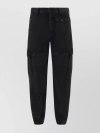 DOLCE & GABBANA CARGO PANTS WITH HIGH WAIST AND MULTIPLE POCKETS