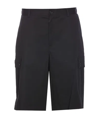 DOLCE & GABBANA DOLCE  GABBANA LOGO PLAQUE CARGO SHORTS