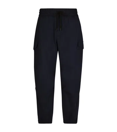 Dolce & Gabbana Cargo Sweatpants In Black