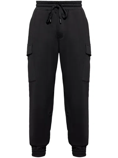 Dolce & Gabbana Cargo Track Pants In Black