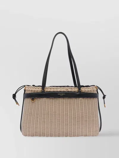 Dolce & Gabbana Carla Shoulder Bag Knotted Accents