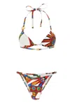 Dolce & Gabbana Printed Bikini In Multi
