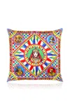 Dolce & Gabbana - Carretto Duchess Cotton Large Cushion - Multi