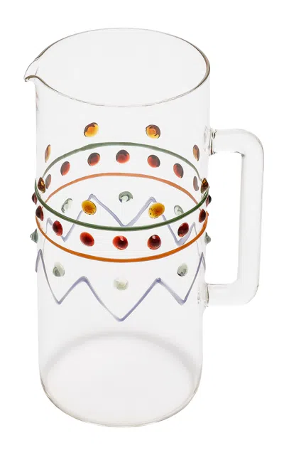 Dolce & Gabbana - Carretto Hand Painted Pitcher (lilac) - Multi