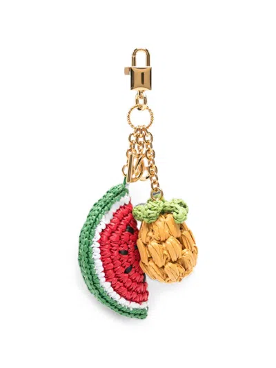 Dolce & Gabbana Carretto Keyring In Multi