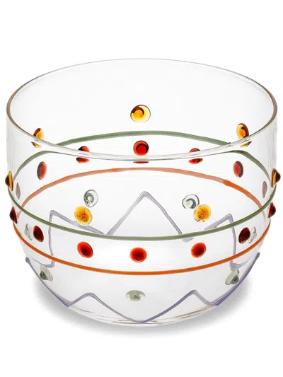 Dolce & Gabbana Carretto Murano Fruit Salad Bowl In Weiss
