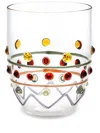 Dolce & Gabbana Carretto Trinkglas Aus Muranoglas In Weiss