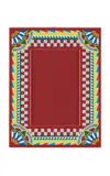 Dolce & Gabbana Bilderrahmen Mit Carretto-print In Red