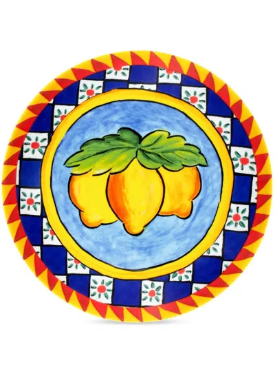 Dolce & Gabbana Dolce Carretto Set-of-two Dessert Plates In Pattern