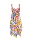 Dolce & Gabbana Short Carretto-print Twill Dress