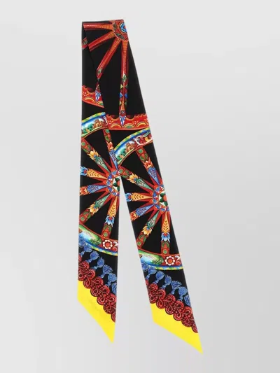 Dolce & Gabbana Carretto Print Tie Rectangular Shape In Multi