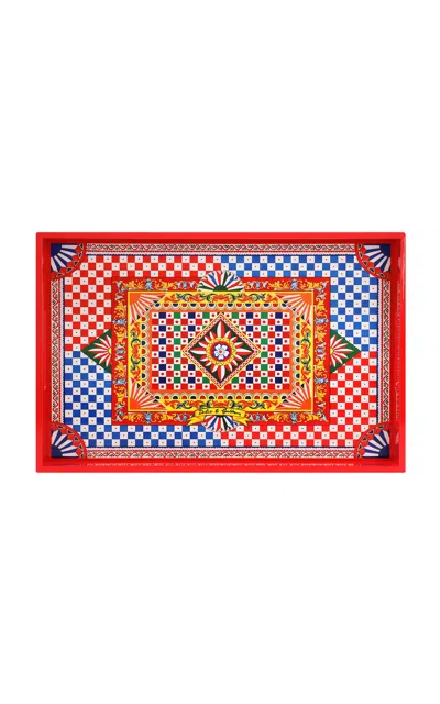 Dolce & Gabbana - Carretto Rectangular Tray - Multi