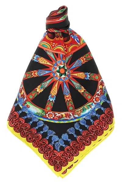 DOLCE & GABBANA 'CARRETTO' SCARF