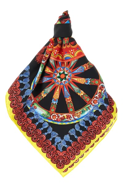 DOLCE & GABBANA 'CARRETTO' SCARF