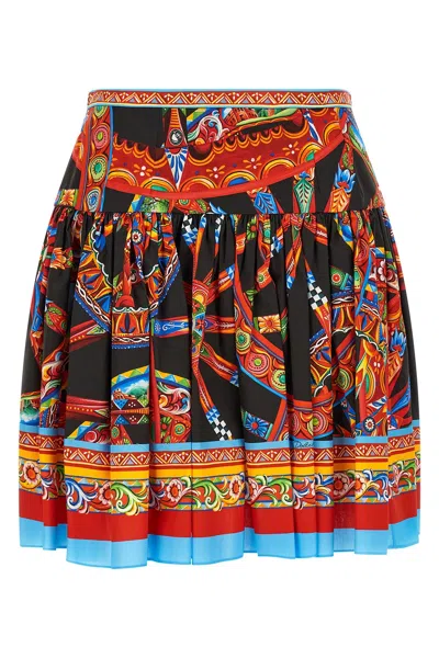 Dolce & Gabbana 'carretto' Skirt In Multi