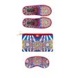 Dolce & Gabbana Carretto Slippers And Sleep Mask Travel Set