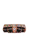 Dolce & Gabbana Carretto Off-the-shoulder Cropped Printed Cotton-poplin Top In Multi