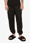 Dolce & Gabbana Carrot-cut Cargo Pants In Black