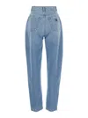 Dolce & Gabbana 'amber' Light Blue Jeans With Rips In Cotton Denim Woman In Blu