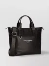 Dolce & Gabbana Carryall Tote Bag With Top Handles In Brown
