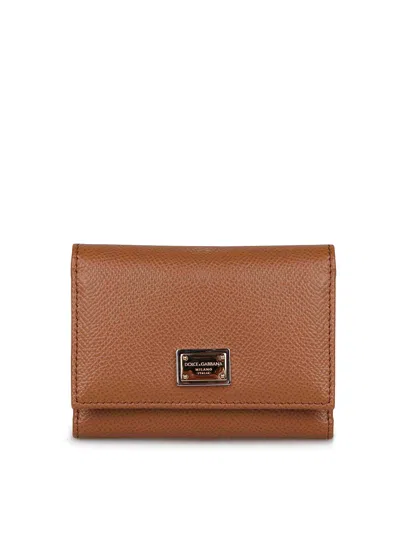 Dolce & Gabbana Wallet In Brown