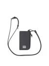Dolce & Gabbana Shoulder Strap Card Holder In Black