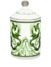 Dolce & Gabbana Casa Archive-print Sugar Bowl In White