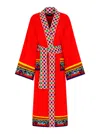 Dolce & Gabbana Casa Bathrobe In Multi