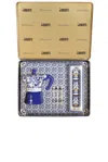 Dolce & Gabbana Casa Bialetti Moka Set In Blue Mediterraneo