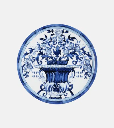 Dolce & Gabbana Casa Blu Mediterraneo Charger Plate In Blue
