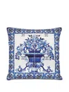Dolce & Gabbana Casa Floral-print Cushion In White