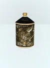 Dolce & Gabbana Casa Leopardo Scented Candle In Black