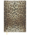 Dolce & Gabbana Casa Medium Leopard Notebook In Leopard