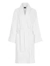 Dolce & Gabbana Casa Monogram Jacquard Bathrobe In White