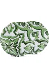 Dolce & Gabbana Casa Set Of 2 Dessert Plates In Green