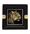 Dolce & Gabbana Casa Porcelain Leopard Ashtray In Multi